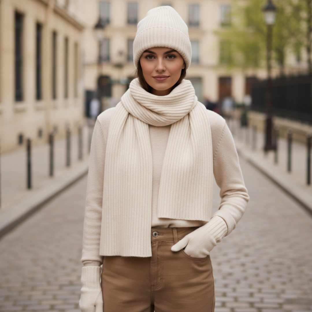 Set Invernale Donna in Maglia
