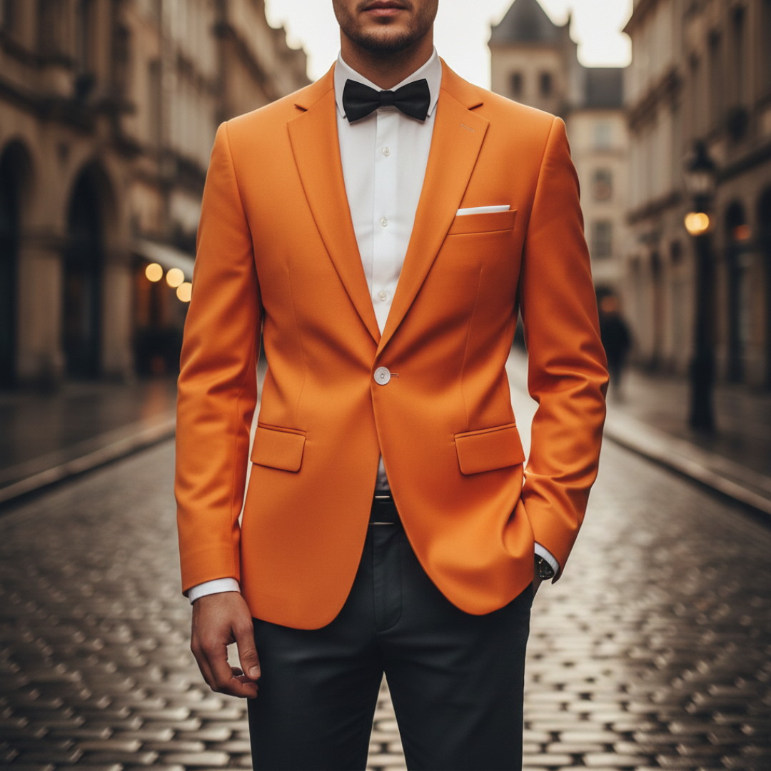 Giacca Abito Uomo Slim Fit Business Formale
