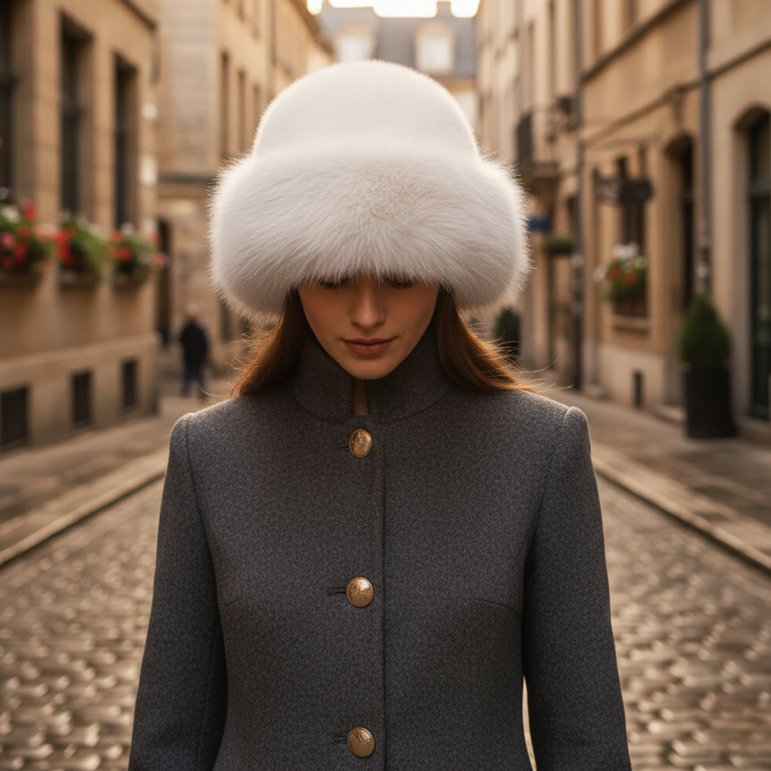 Cappello Donna Colbacco Invernale in Tessuto Misto