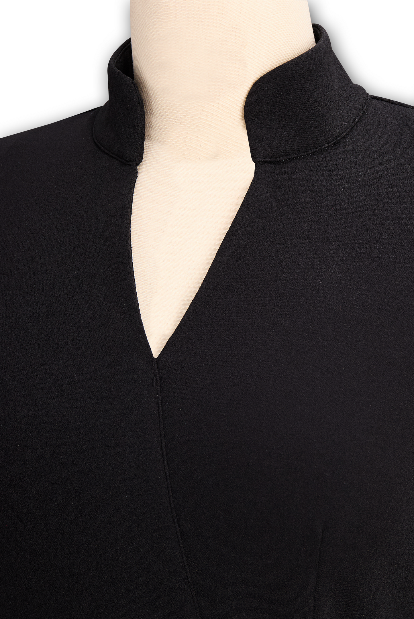 Abito Donna Raso Midi Smanicato Slim Fit – Elegante