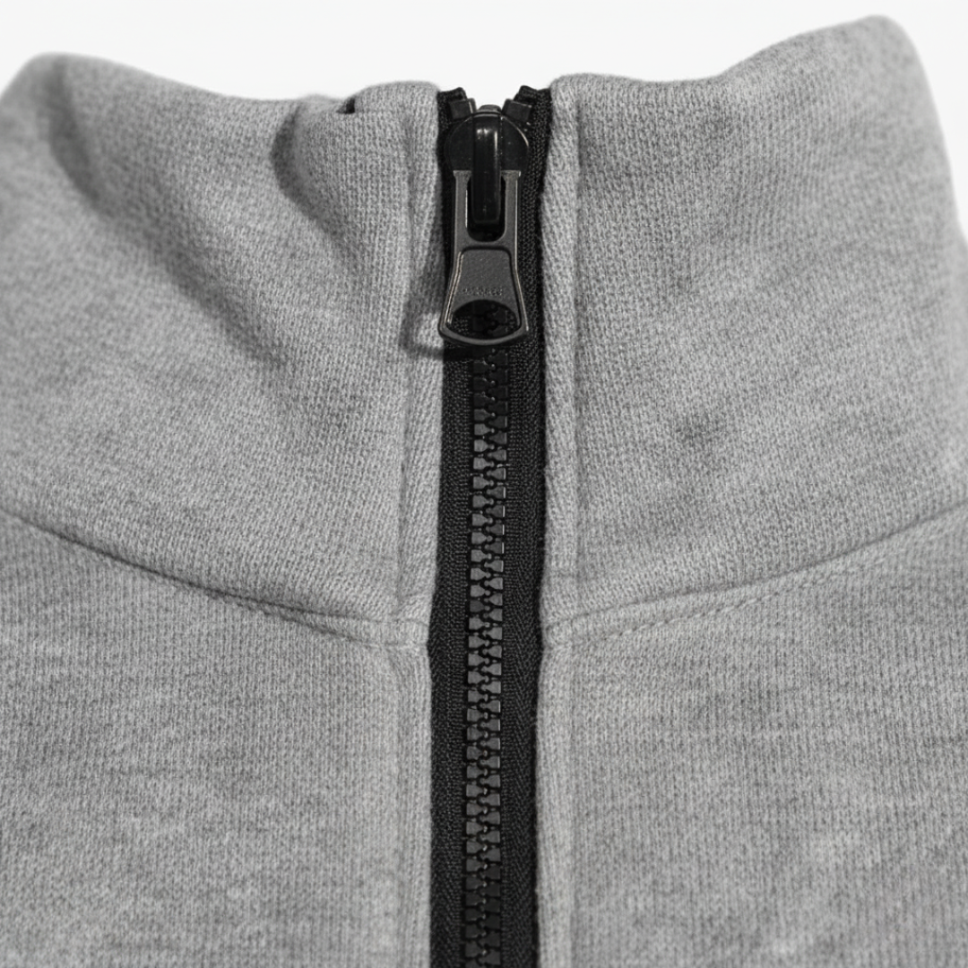 Tuta Donna Mezza Zip Misto Sportiva