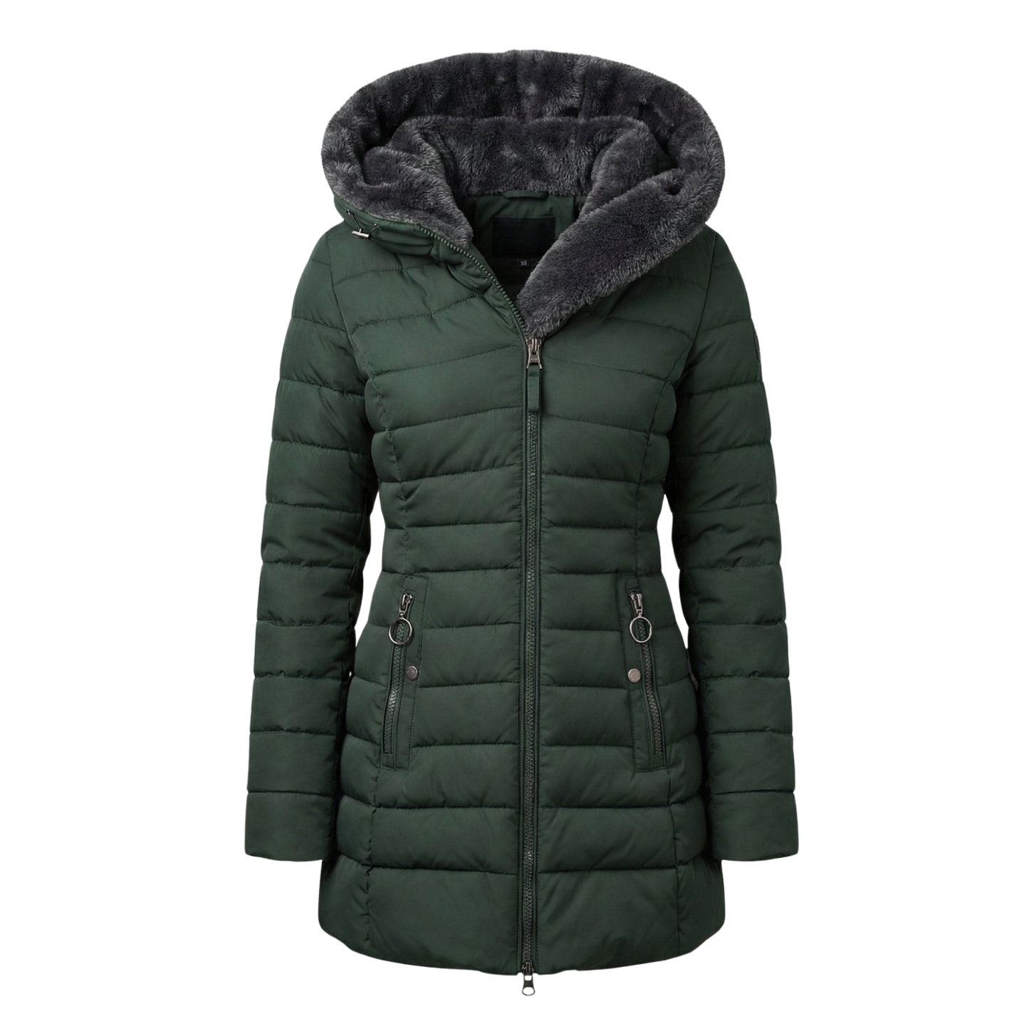 Piumino Invernale da Donna con Cappuccio