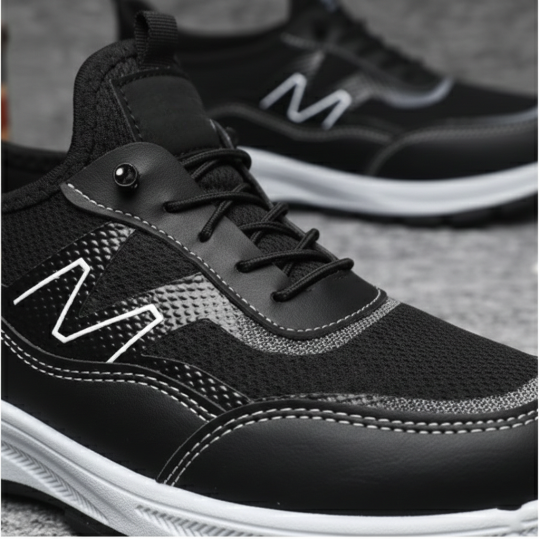 Scarpe da Running Ortopediche da Uomo in Mesh Traspirante con Suola Antiscivolo