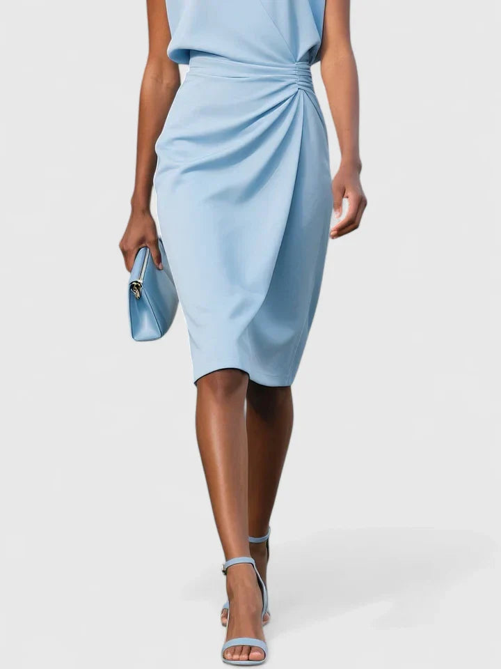 Abito Donna Raso Smanicato Slim Fit Elegante