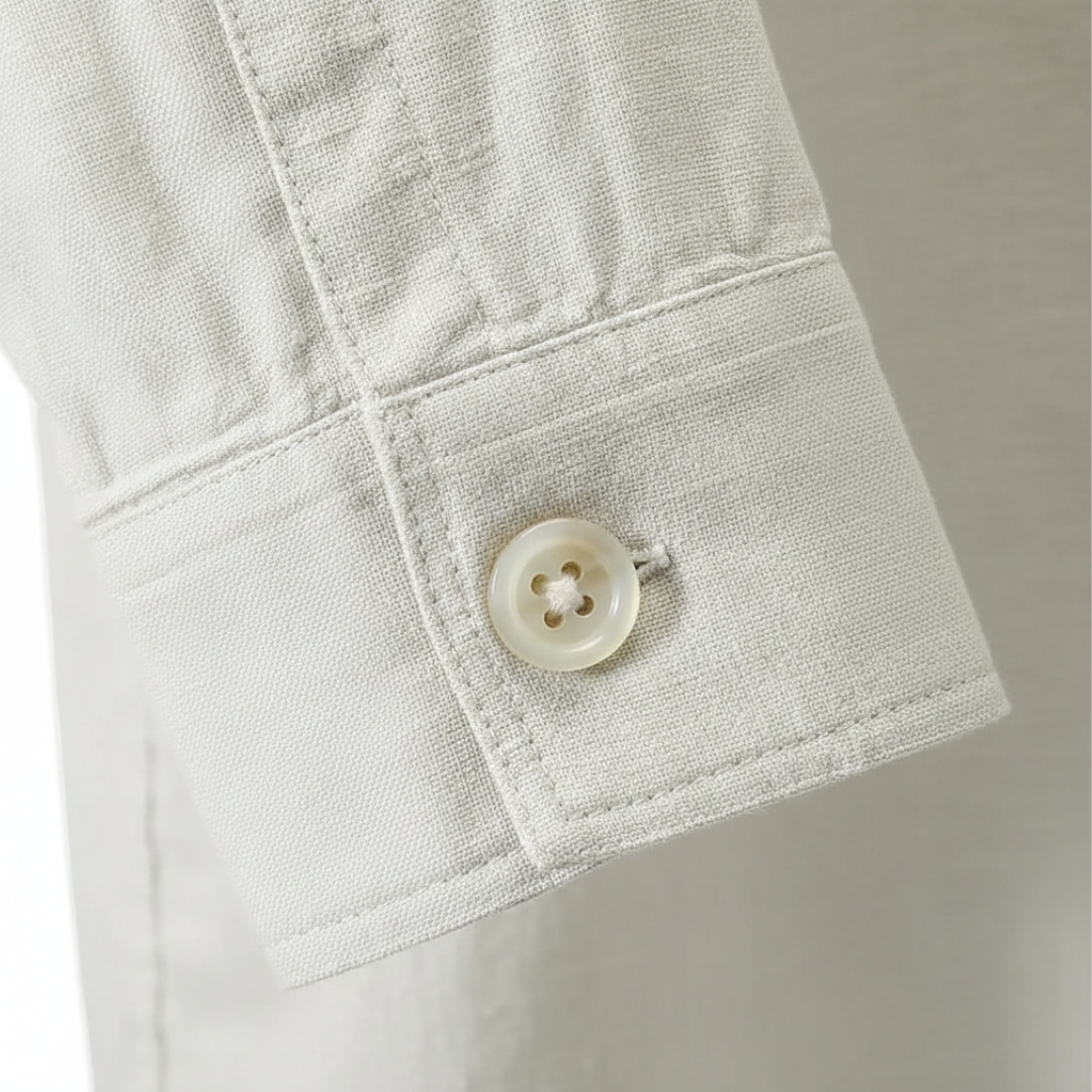 Polo Uomo in Lino Manica Corta Slim Fit