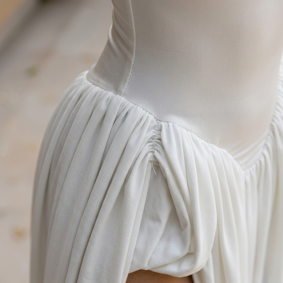 Abito Lungo Donna Drappeggiato Senza Maniche