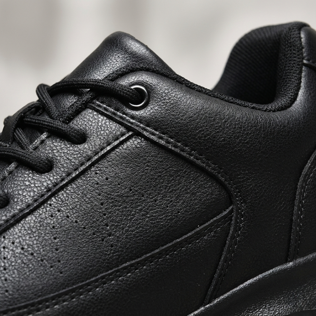 Scarpe Lavoro Antiscivolo Impermeabili Uomo Nere