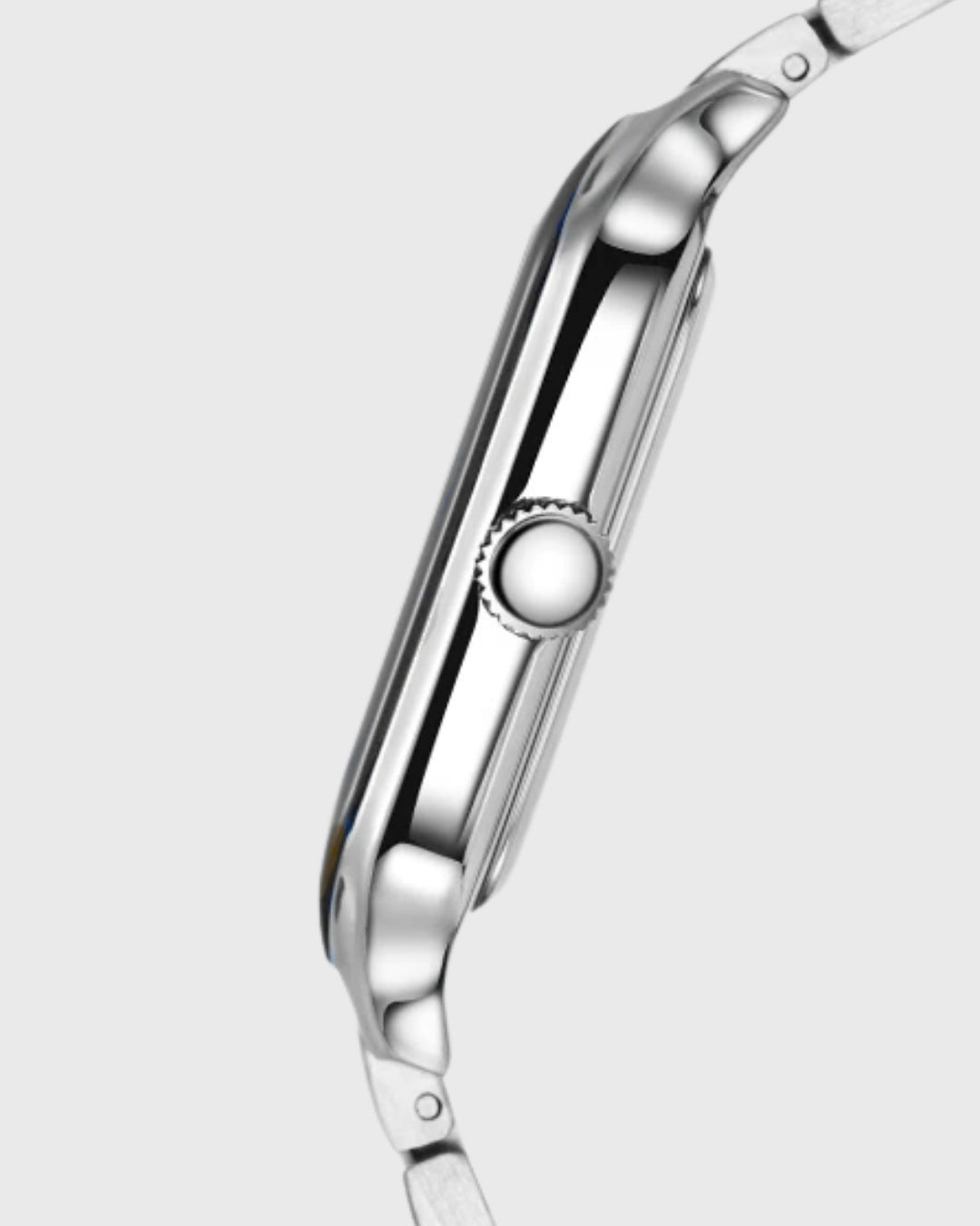 Orologio Uomo Acciaio Smanicato Sportivo con Data Casual