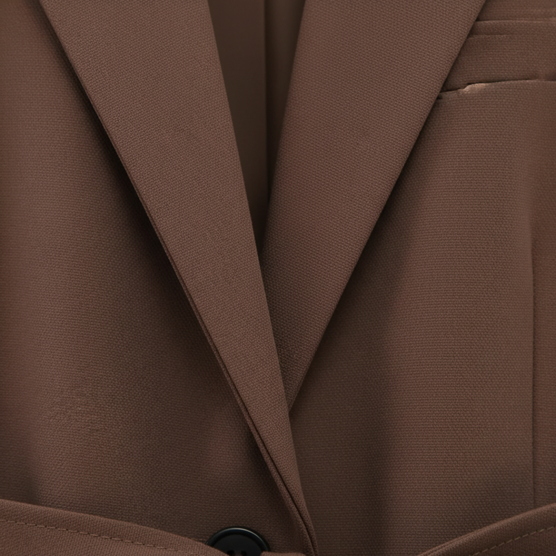 Completo Donna con Blazer con Cintura e Pantaloni