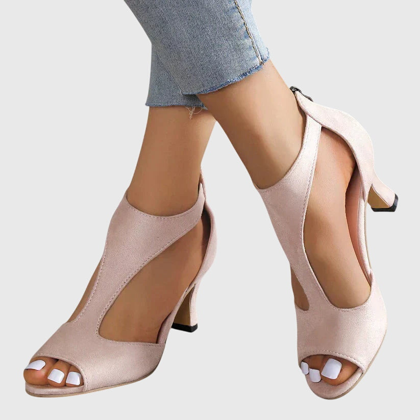 Tacchi Ortopedici Donna in Pelle con Plantare Anatomico