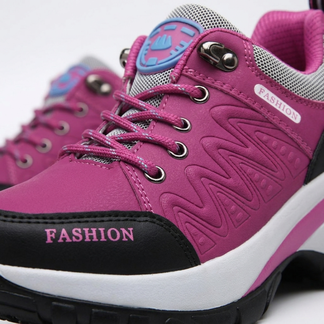Scarpe da Passeggio Donna Platform con Lacci e Ammortizzazione ad Aria