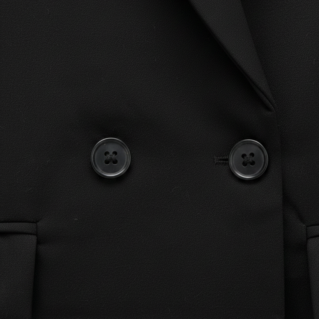 Blazer Donna Doppio Petto Revers a Lancia Maniche Lunghe