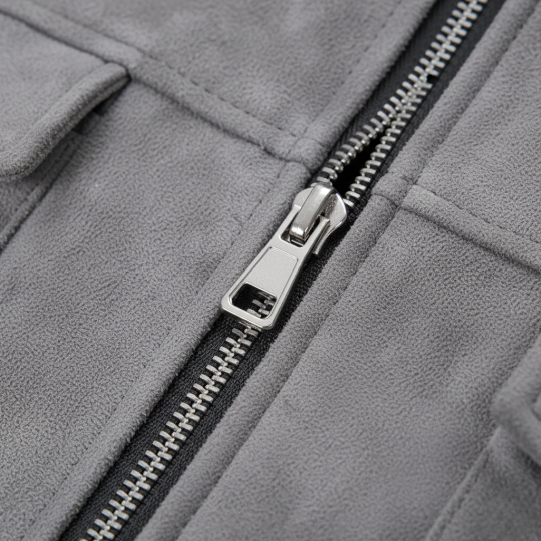 Giacca Uomo in Tessuto con Tasche Frontali