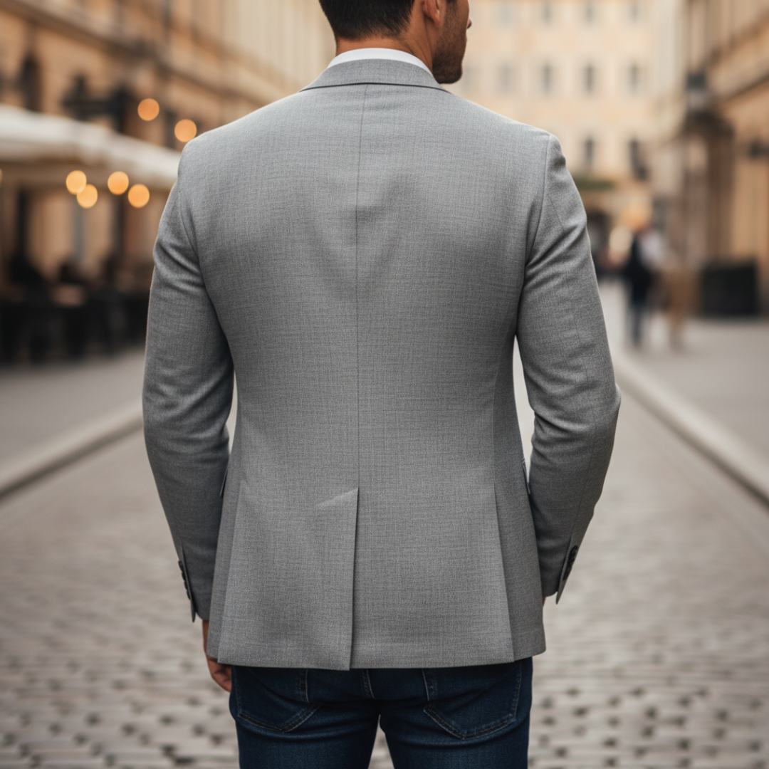 Blazer Uomo Elegante Slim Fit da Uomo