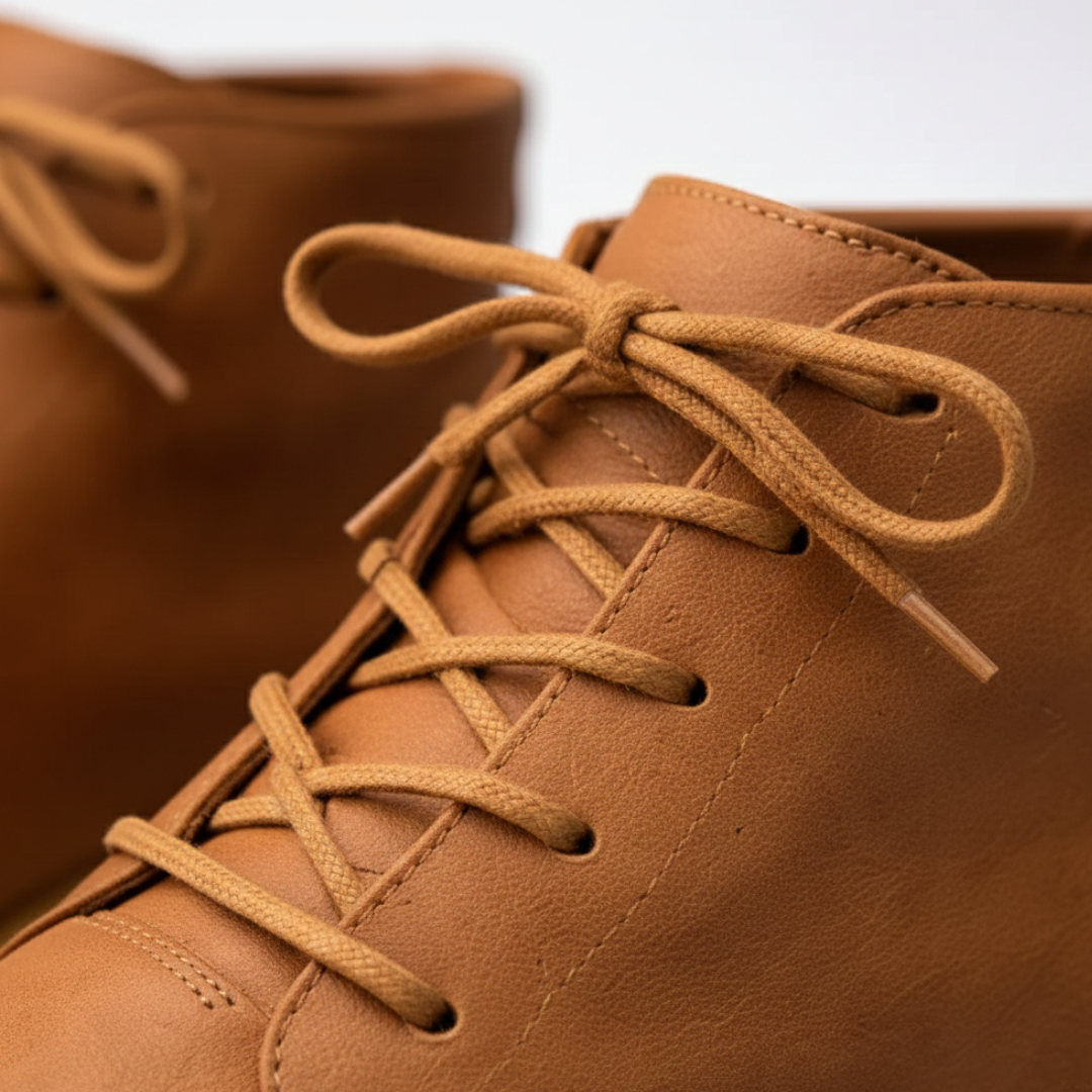 Scarpe Stringate Uomo con Suola in Gomma