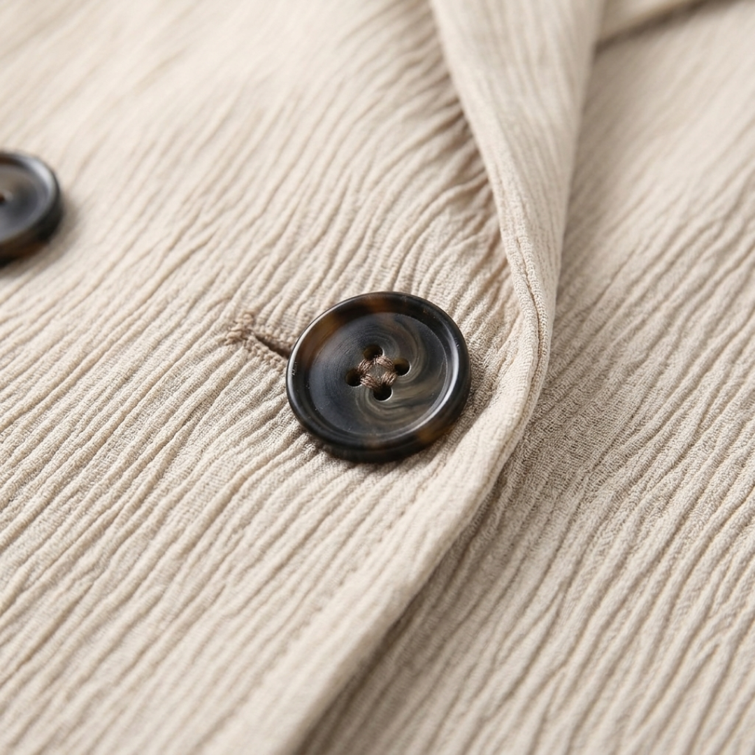 Completo Donna Blazer Doppiopetto e Pantaloni a Gamba Larga
