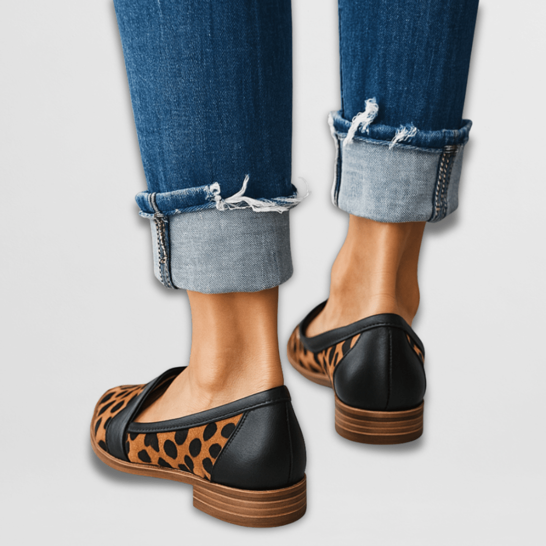 Mocassini Donna Suede Morbido Ortopedico con Plantare Comfort – Casual