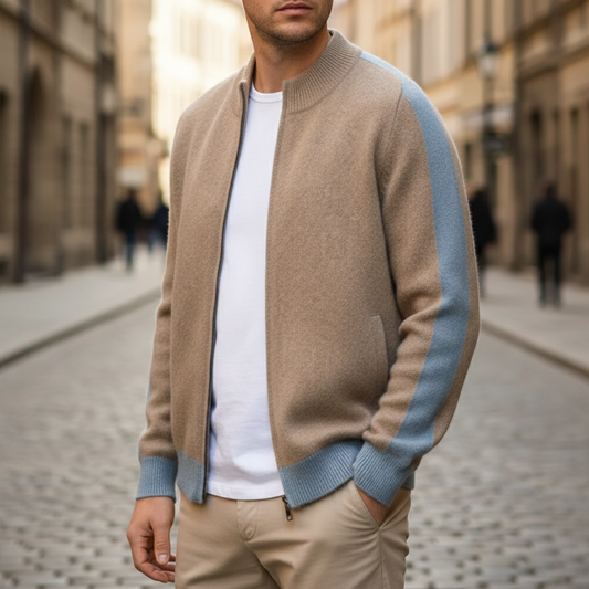 Giacca Uomo Ferrara con Zip