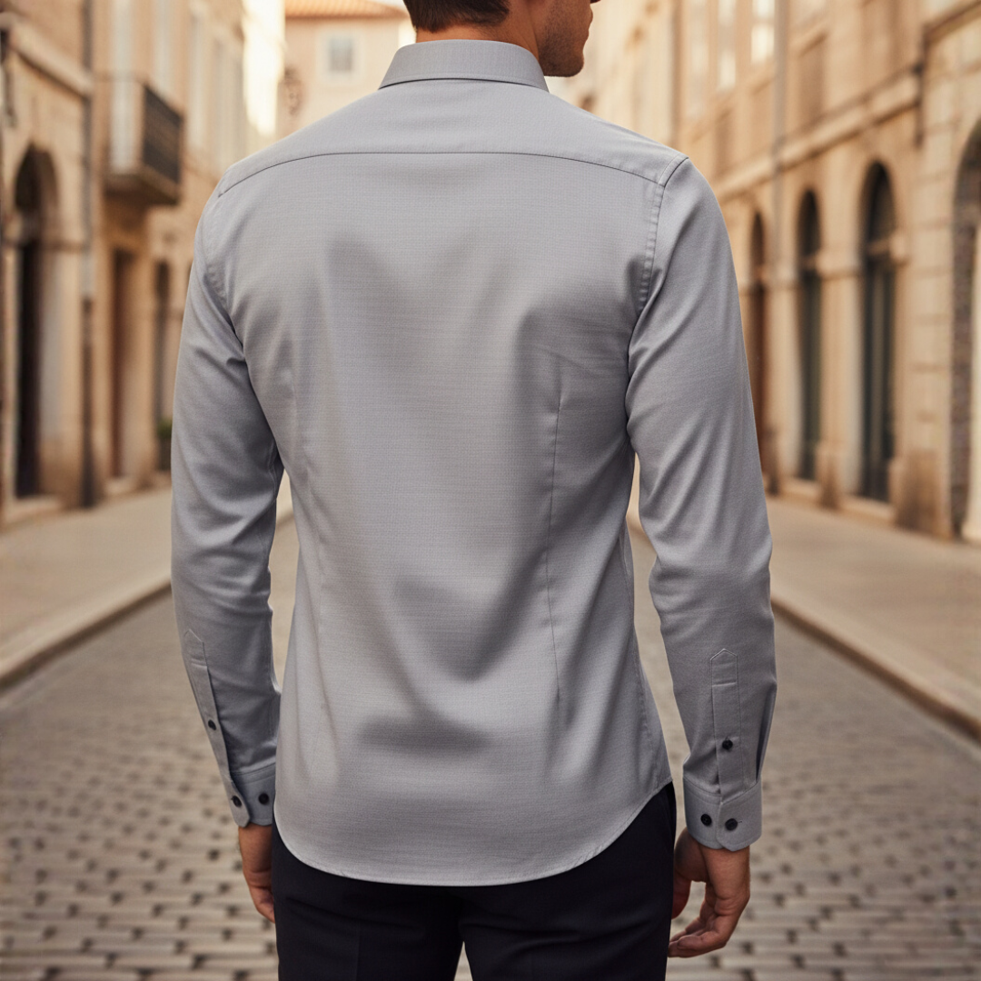Camicia Uomo Slim Fit Manica Lunga
