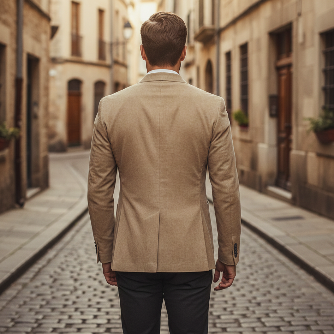 Blazer Uomo Velluto a Coste Slim Fit