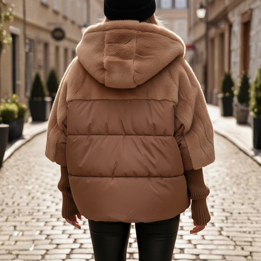 Giacca Piumino Donna con Cappuccio