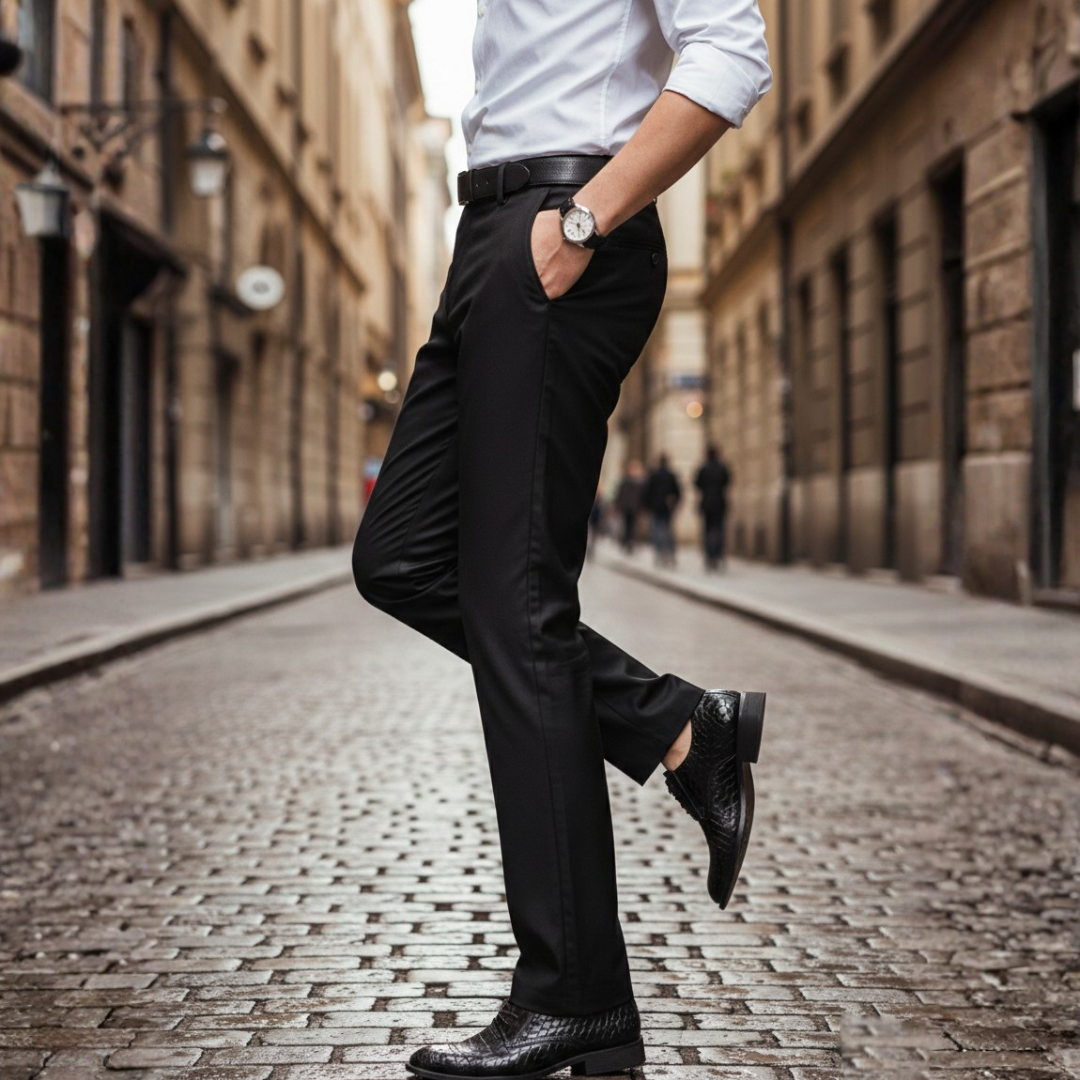 Pantaloni Uomo Stretch Slim Fit