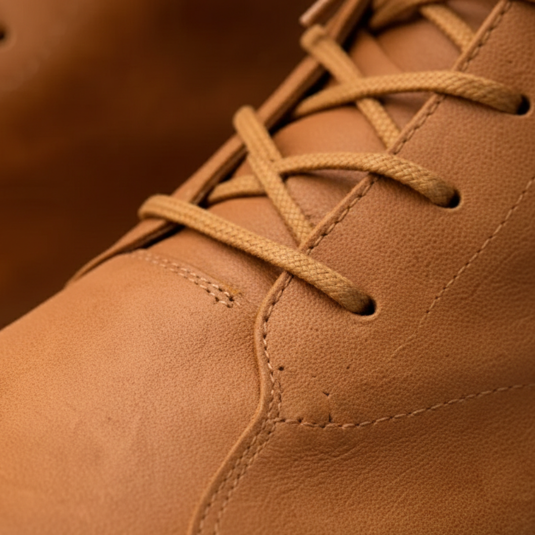 Scarpe Stringate Uomo con Suola in Gomma
