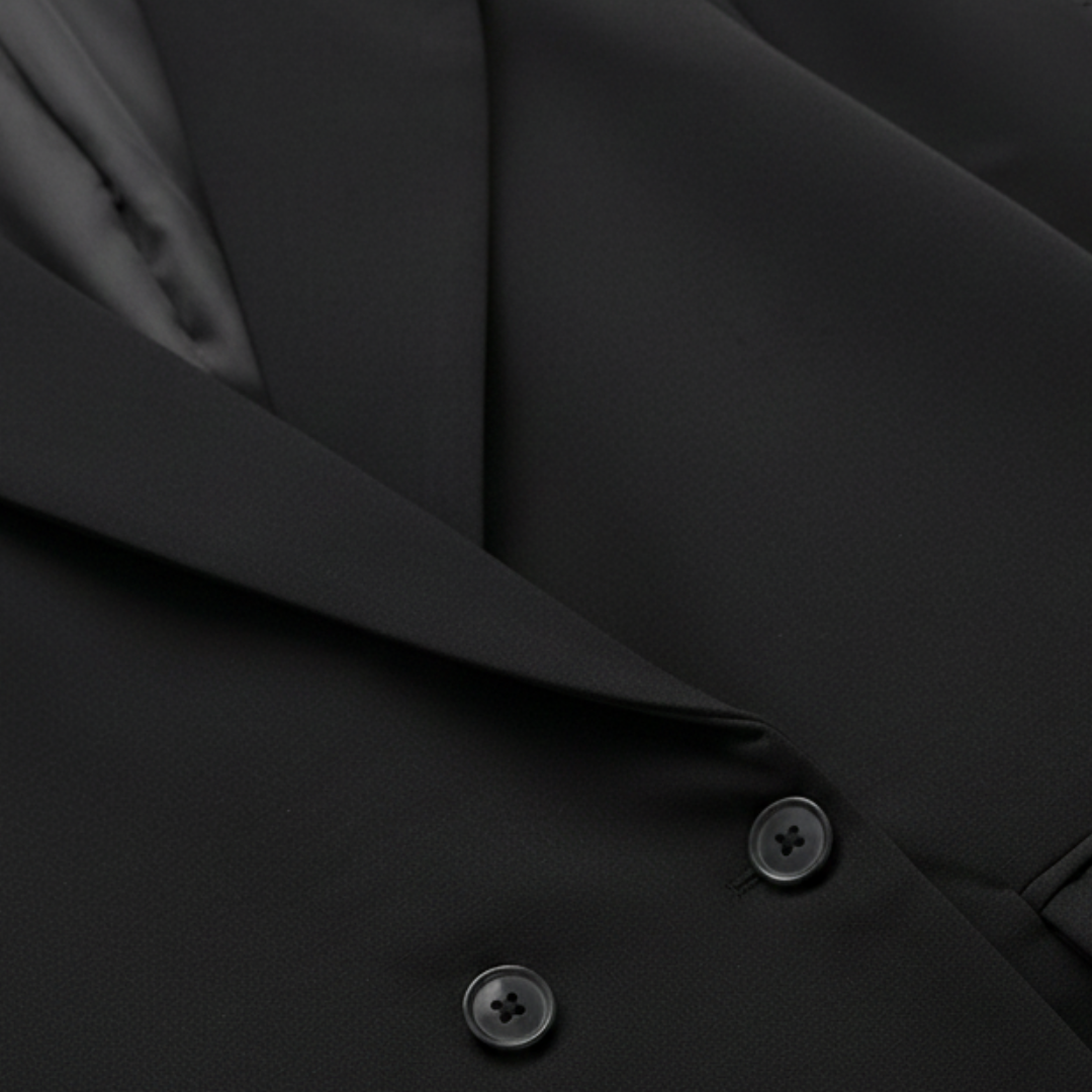 Blazer Donna Doppio Petto Revers a Lancia Maniche Lunghe