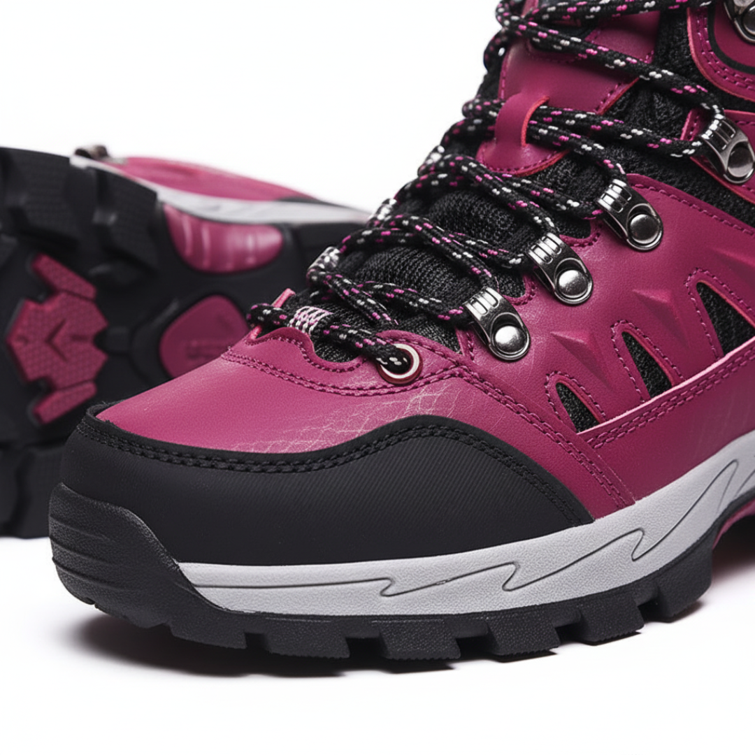 Scarpe Uomo Escursionismo Impermeabili con Lacci