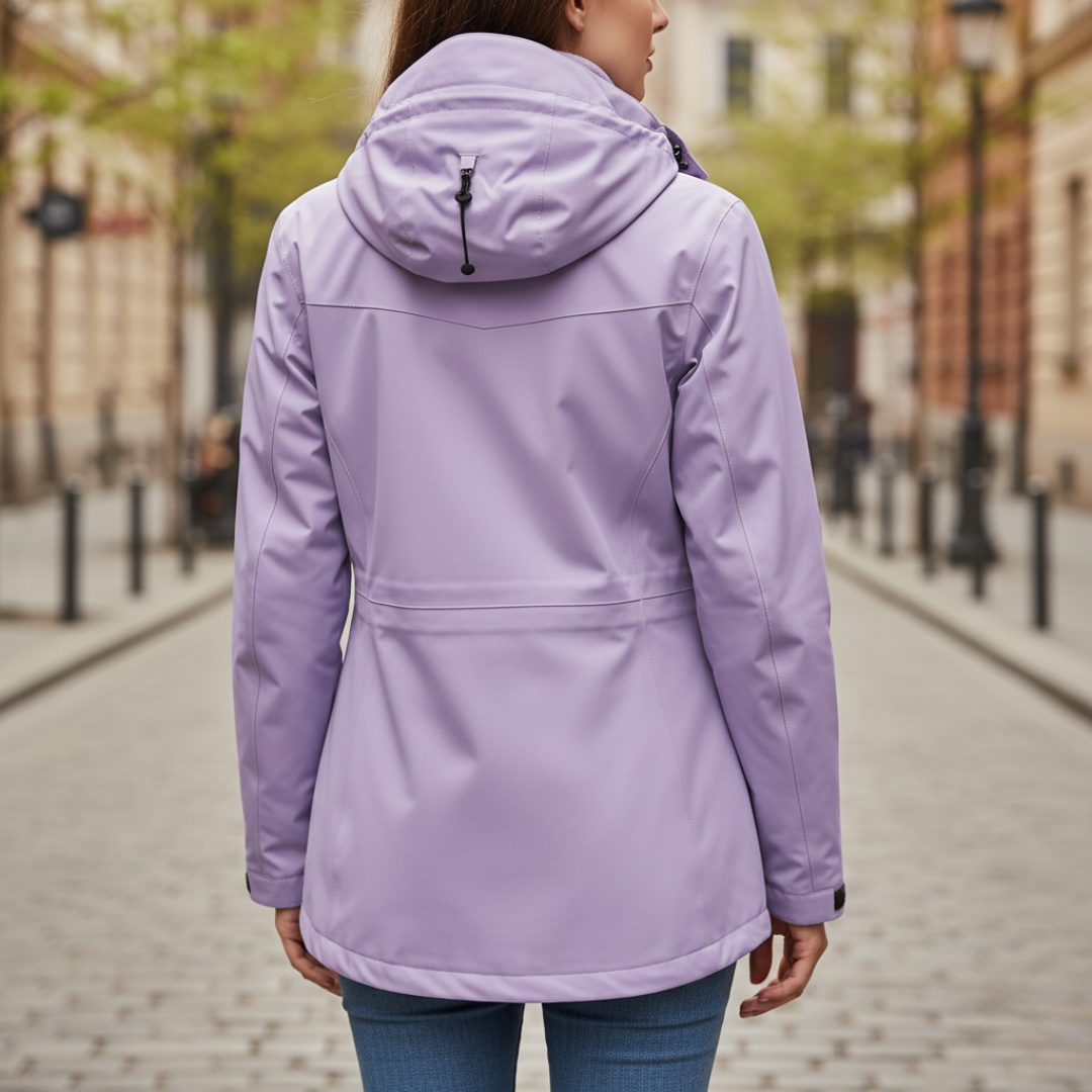Giacca Outdoor Donna in Tessuto Tecnico