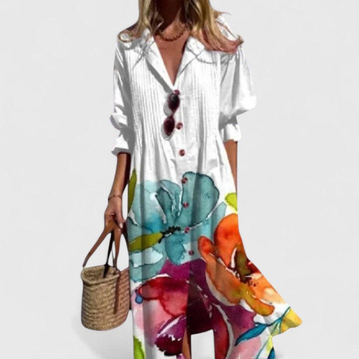 Abito Donna Velluto Elegante Smanicato con Scollo a V