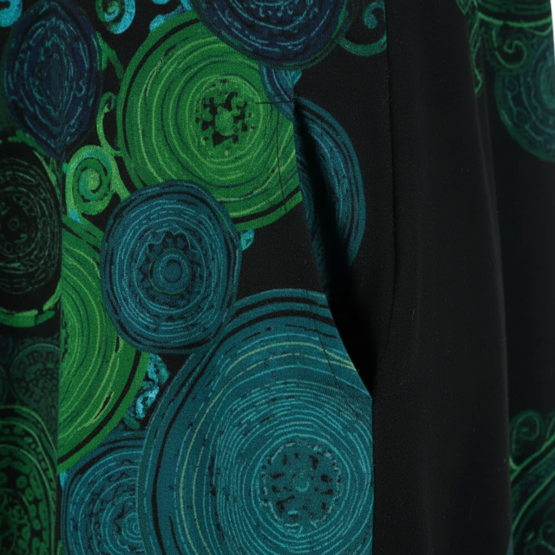 Vestito Lungo Donna in Materiale di Alta Qualit