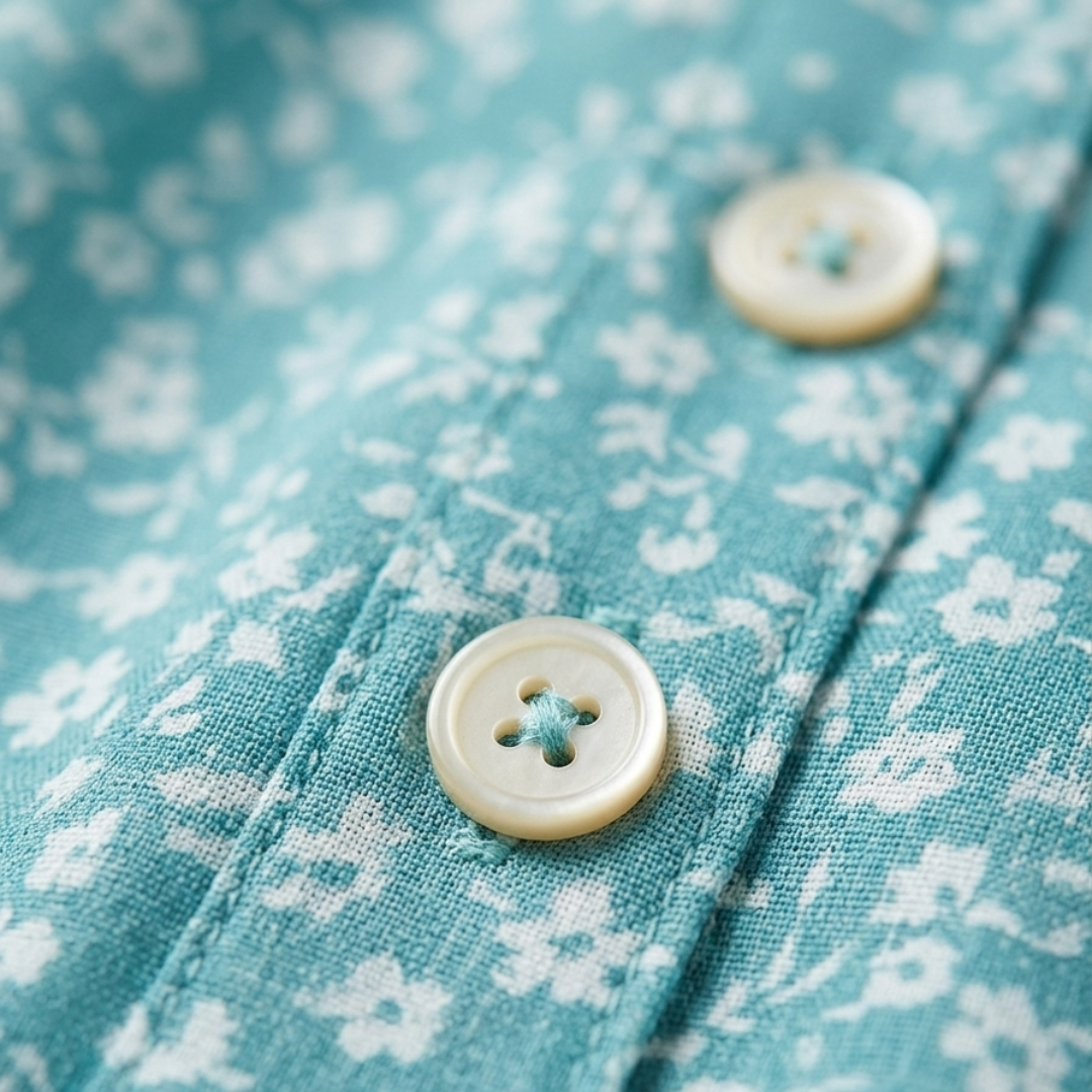 Abito Midi Donna Floreale con Scollo a V e Maniche Lunghe