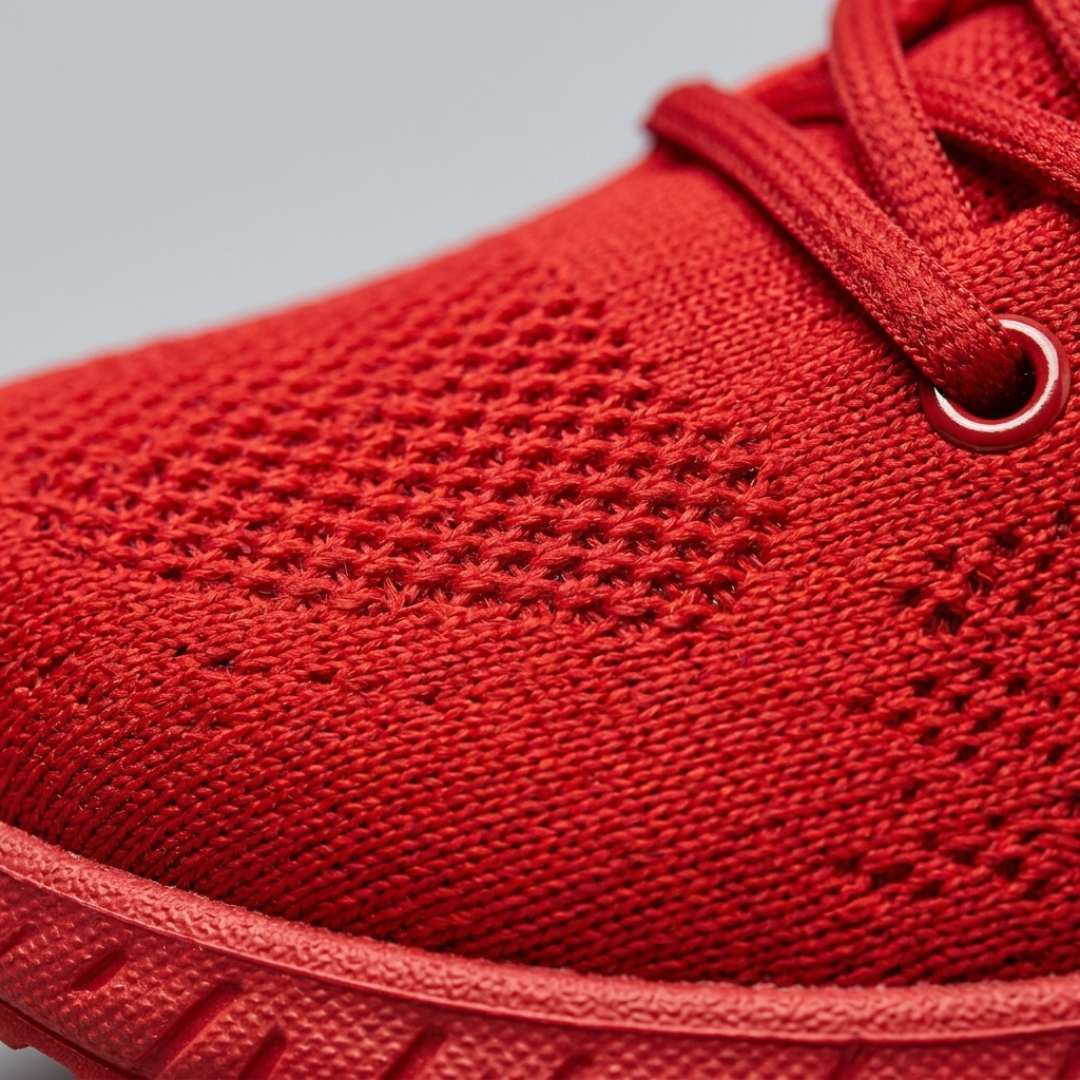 Scarpe da Passeggio Donna con Lacci in Maglia Traspirante Sneakers