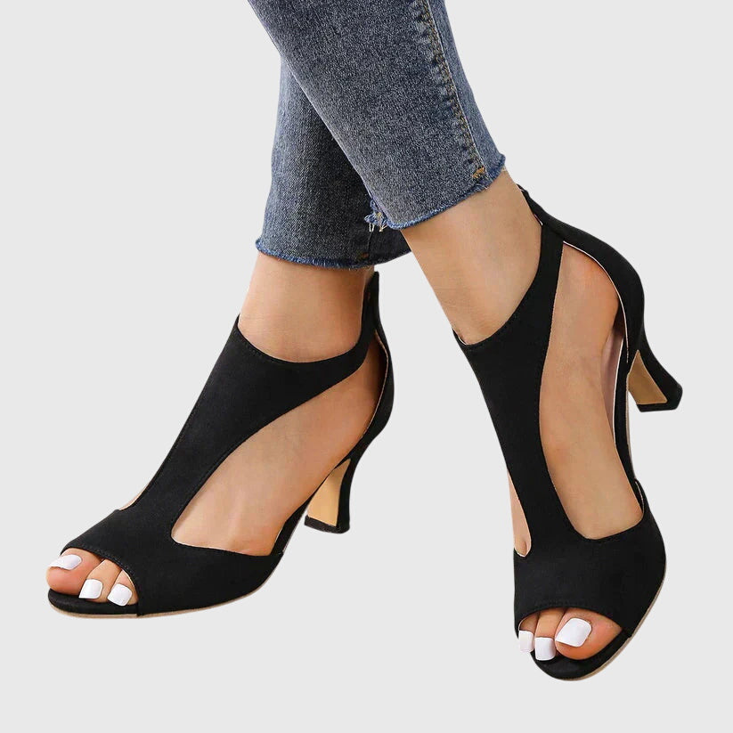 Tacchi Ortopedici Donna in Pelle con Plantare Anatomico