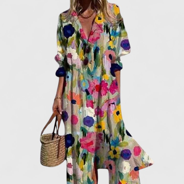 Abito Donna Velluto Elegante Smanicato con Scollo a V