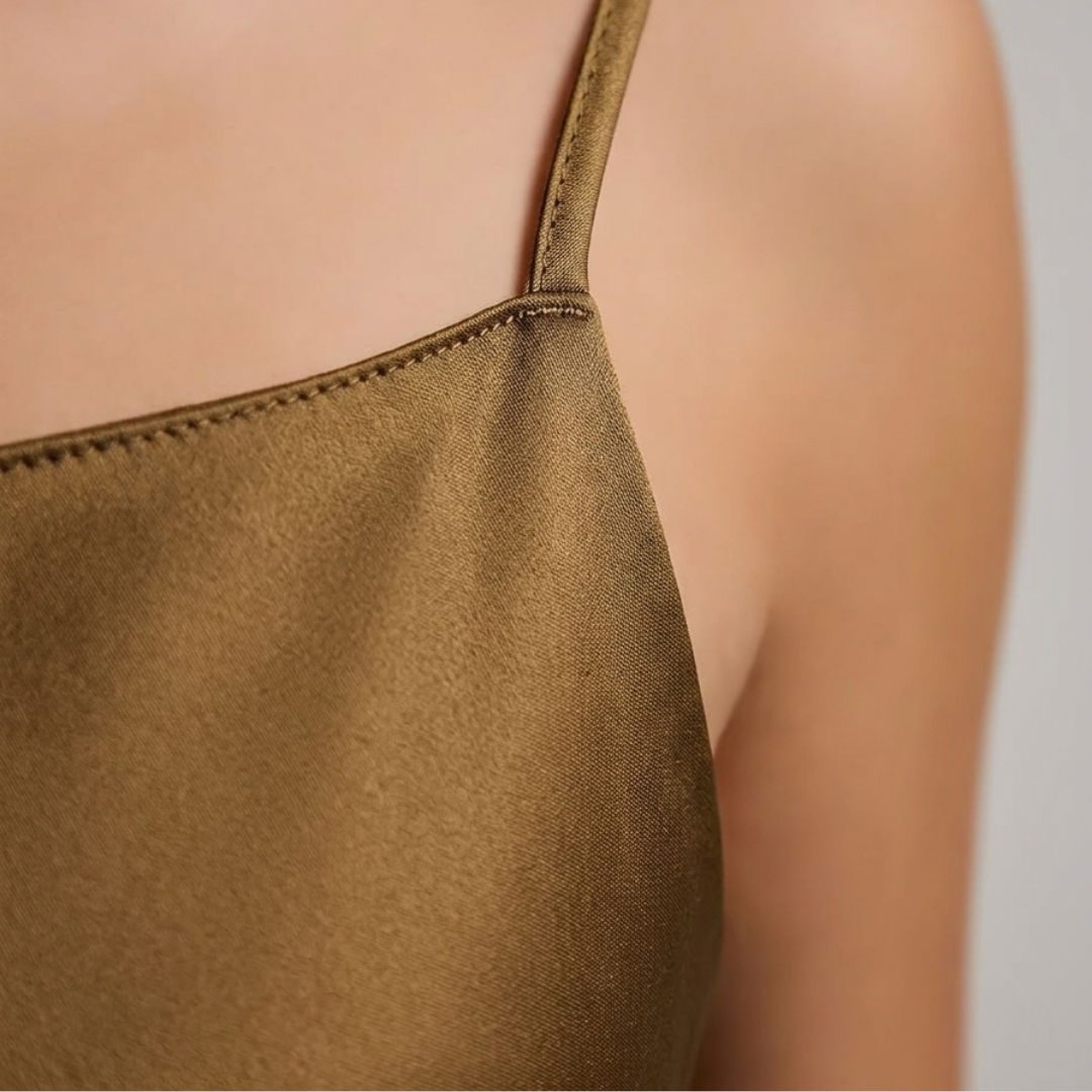 Abito Maxi Donna con Spalline Sottili
