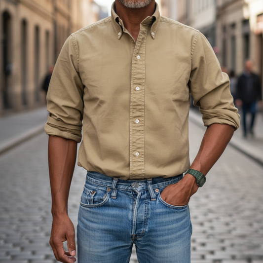 Camicia a maniche lunghe per uomo