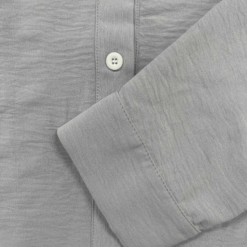 Camicia Uomo In Lino Con Bottoni Casual Estate