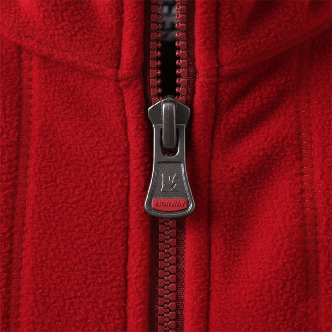 Giacca Uomo Fleece con Zip Invernale