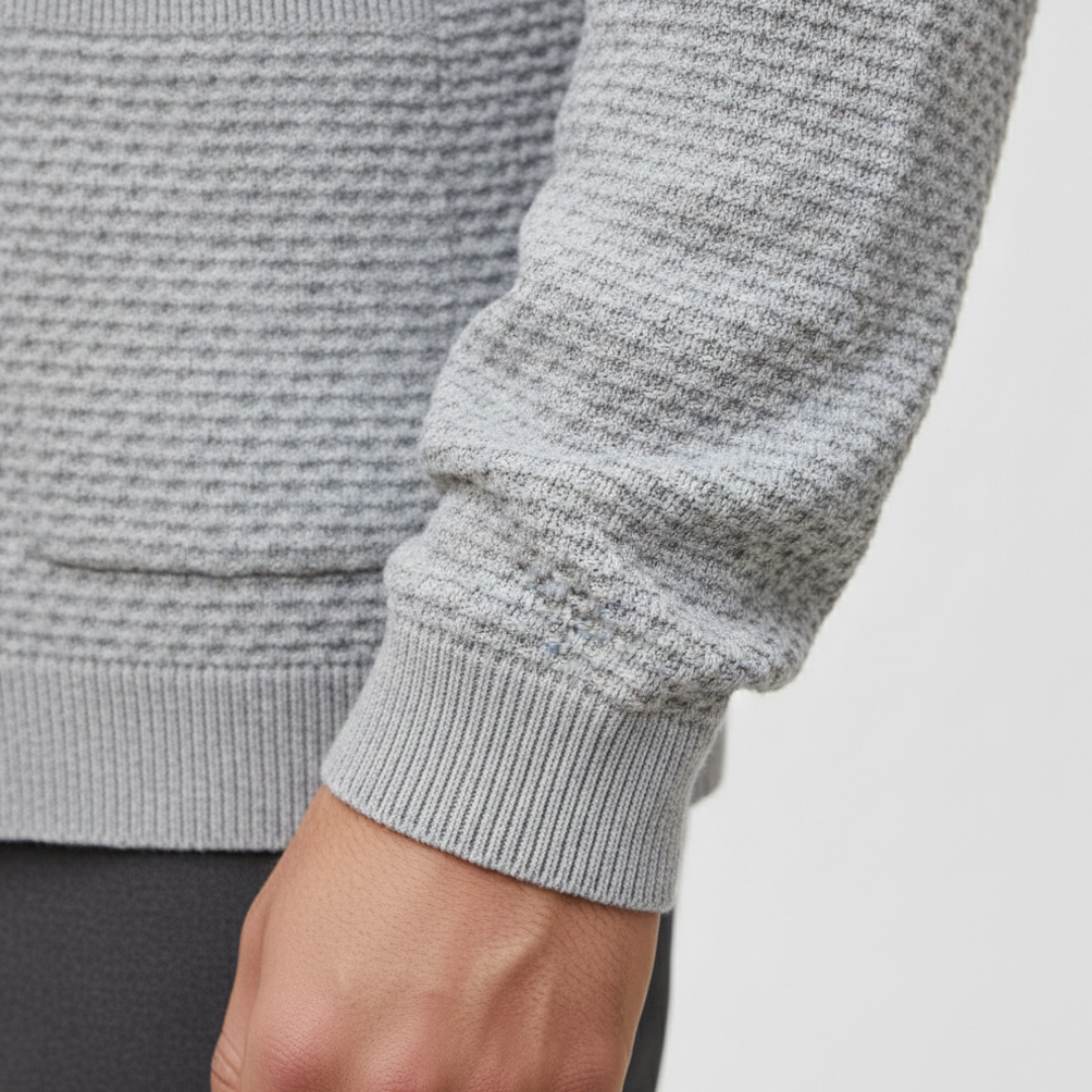 Cardigan Uomo Scollo a V Multicolore Regular Fit