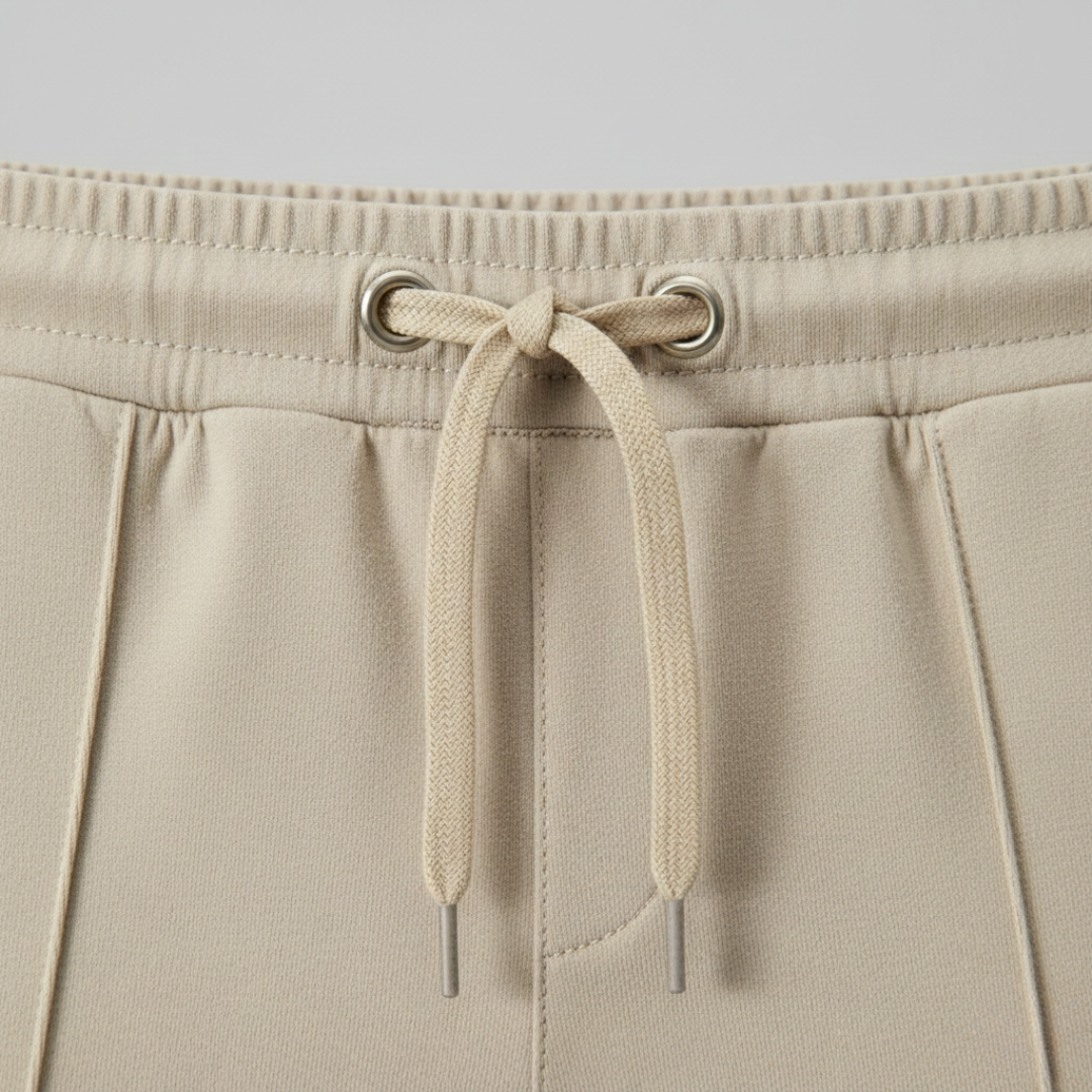 Set Coordinato in Maglia con Pantaloni Slim e Felpa a Girocollo Uomo