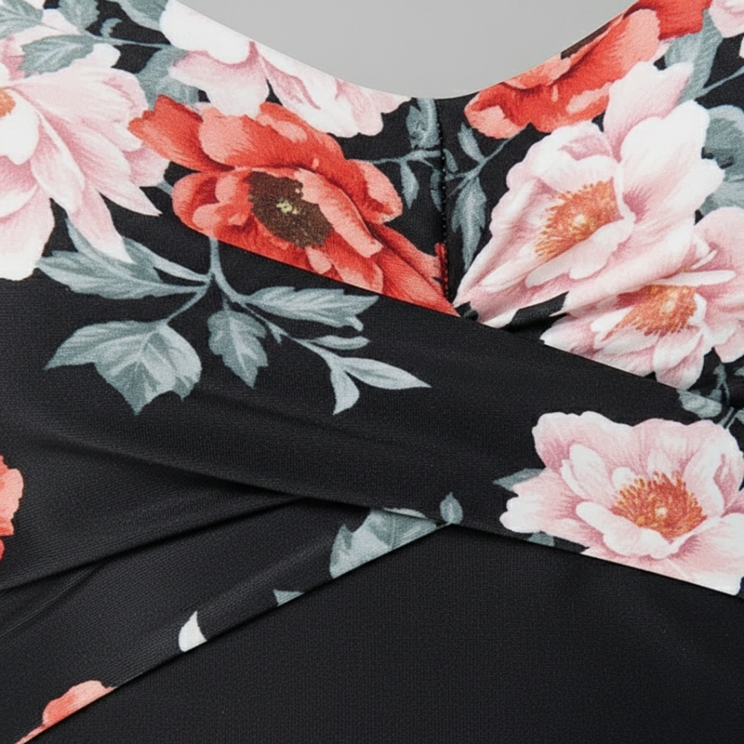 Bikini Vita Alta Due Pezzi Floreale Donna Estate