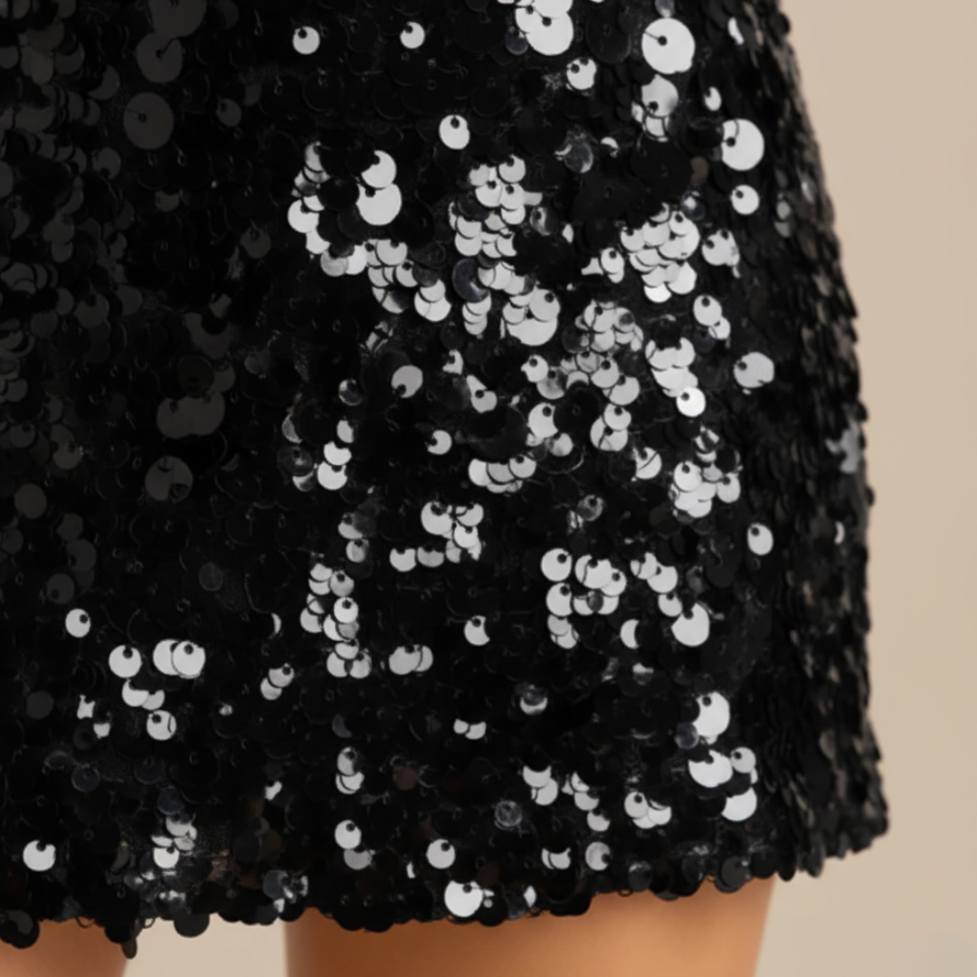 Gonna Lunga Donna con Paillettes