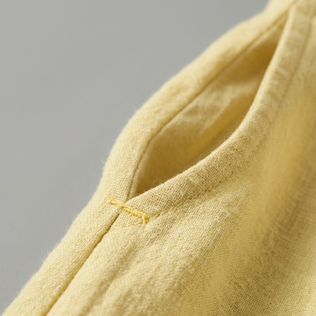 Abito Midi Donna in Cotone con Ricami Floreali