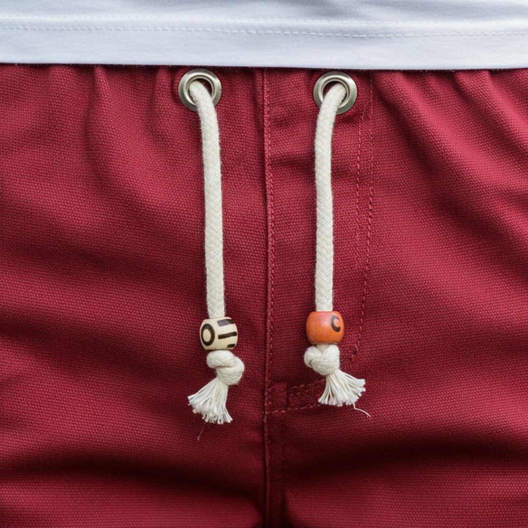 Pantaloncini Casual con Coulisse e Vita Elasticizzata Uomo