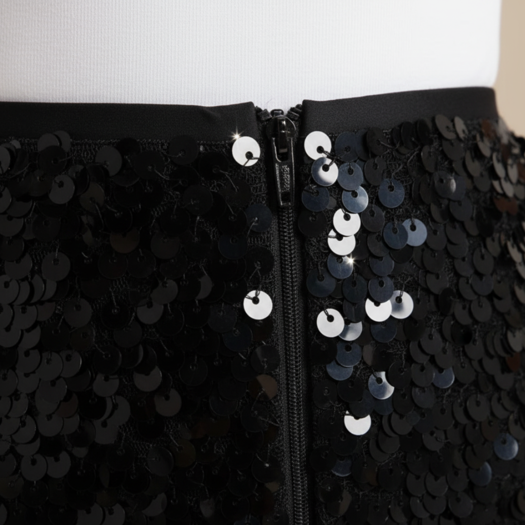 Gonna Lunga Donna con Paillettes