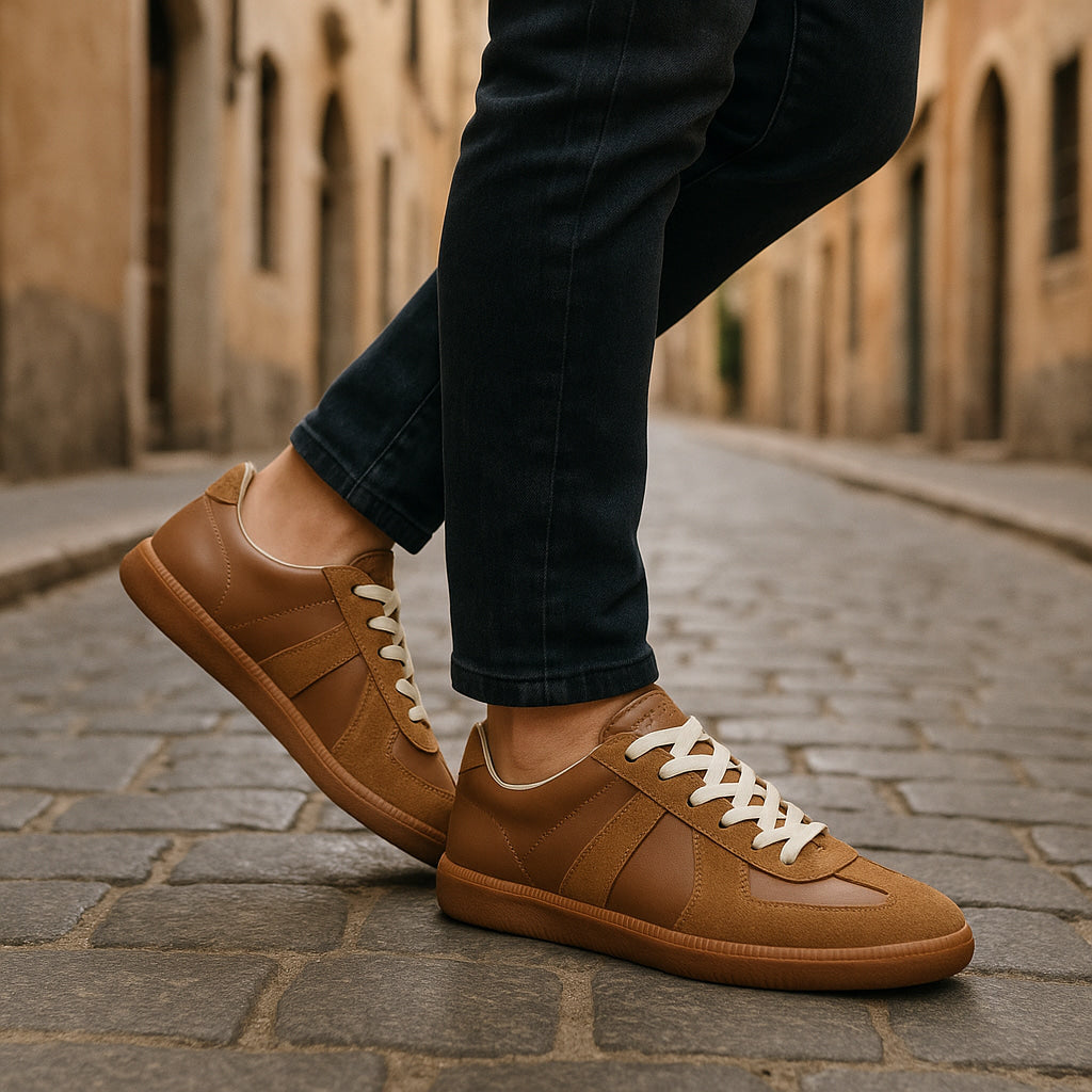 Sneakers Uomo in Mesh Stringate Traspiranti Antiscivolo Supportive Comode