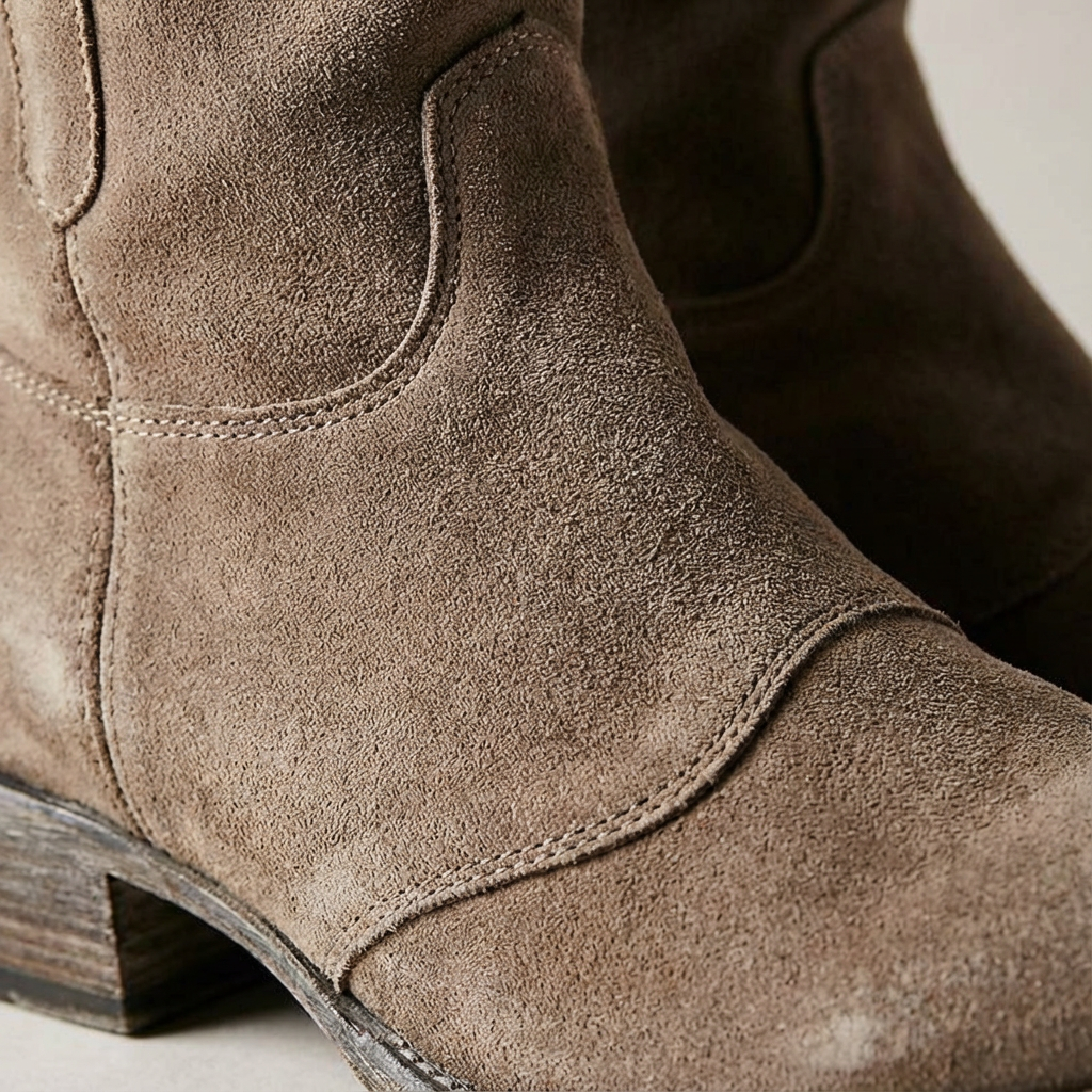 Botines Cowboy Donna Senza Chiusura – Punta Tonda