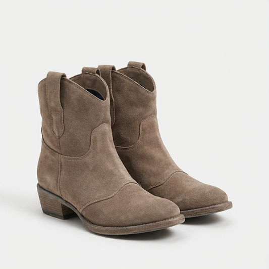 Botines Cowboy Donna Senza Chiusura – Punta Tonda